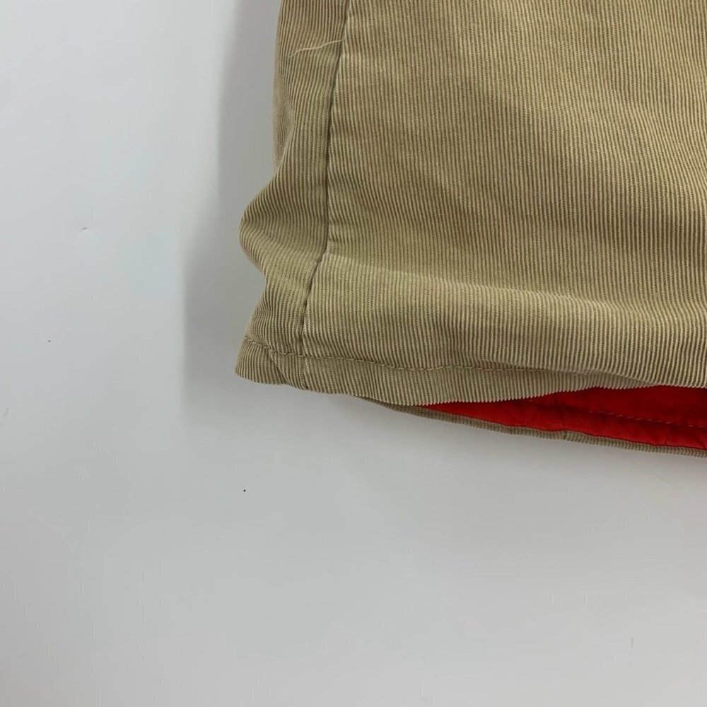 Rei Girls Skirt Mini‎ Corduroy Wrap Brown Lined Snap Button Stretch Size L - Picture 5 of 15
